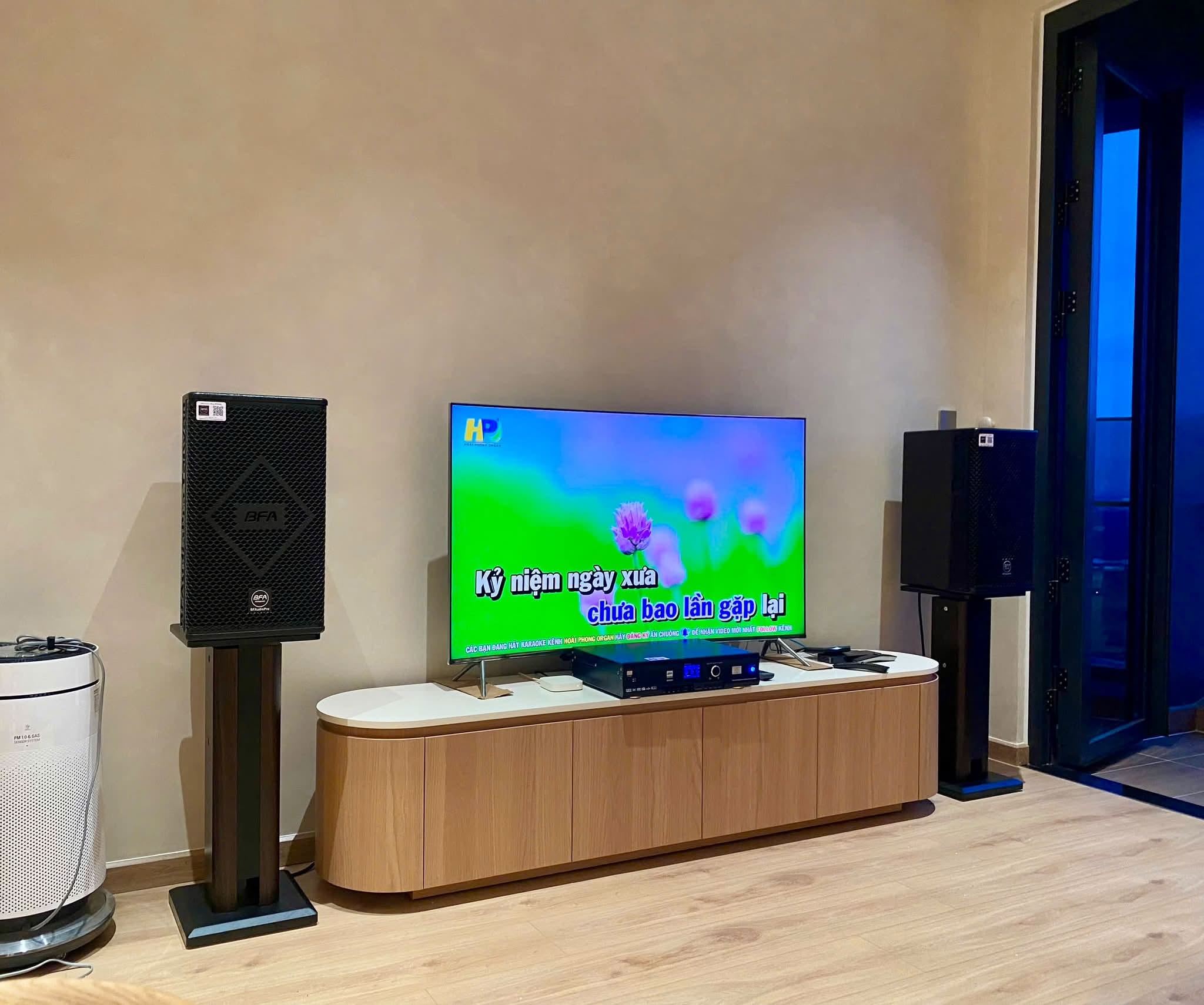 Dàn karaoke gia đình gói cơ bản: 2 loa + vang số